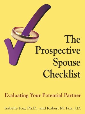 cover image of The Prospective Spouse Checklist